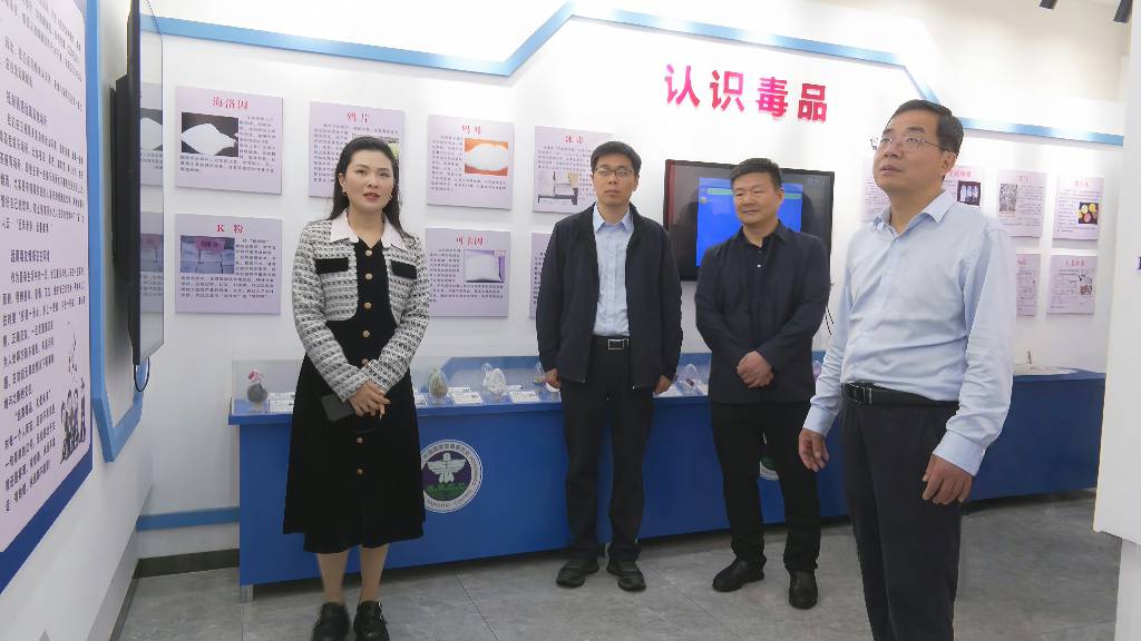 4月9日下午，省人大常委会法制工作委员会副主任郑文金率调研组到崇阳县调研未成年人犯罪预防和保护工作。.jpg
